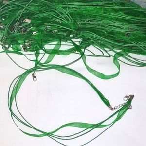 Organza Ribbon Necklace Cords
